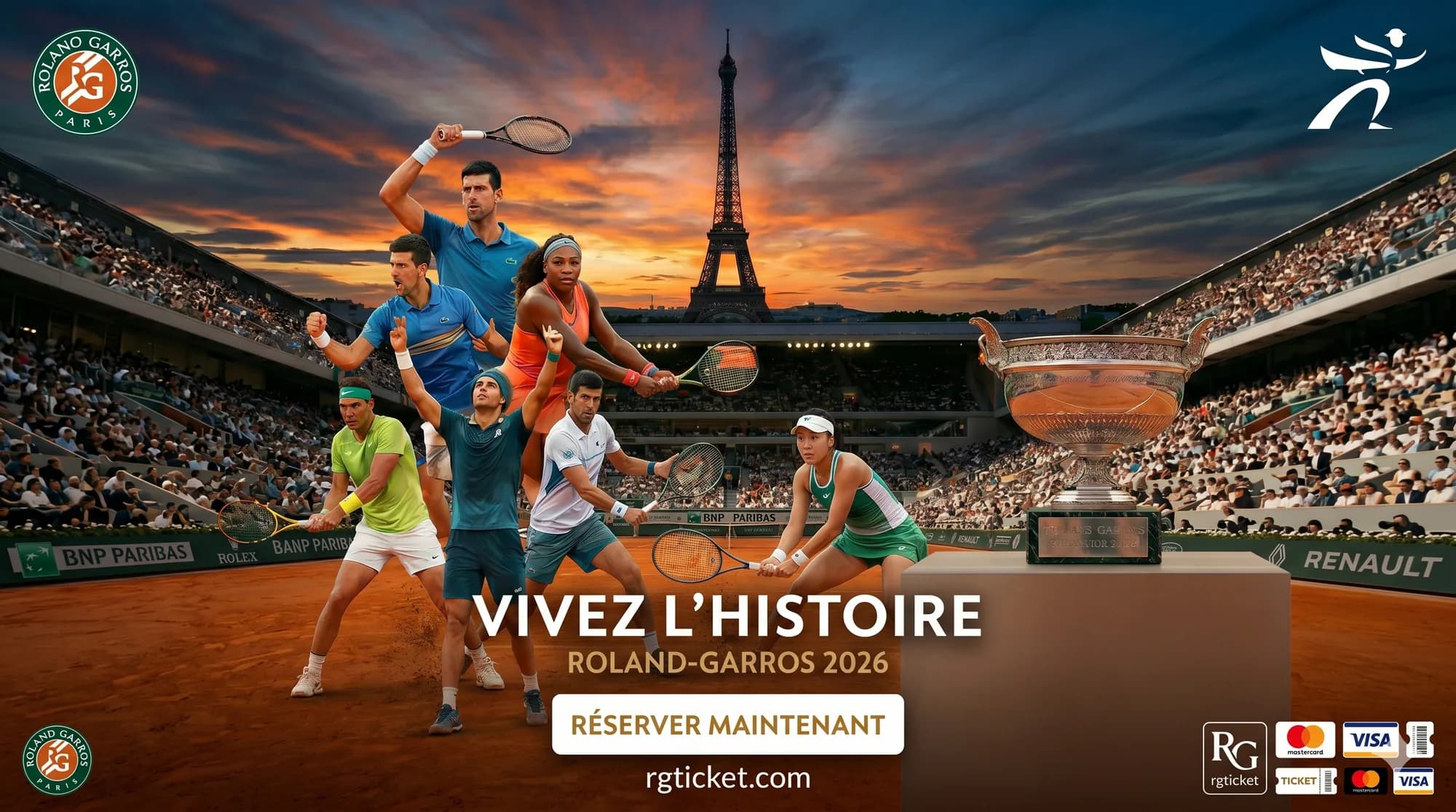 Roland-Garros Concept: An independent creative concept exploring how a tennis campaign can move from expressive advertising into a cinematic digital destination.